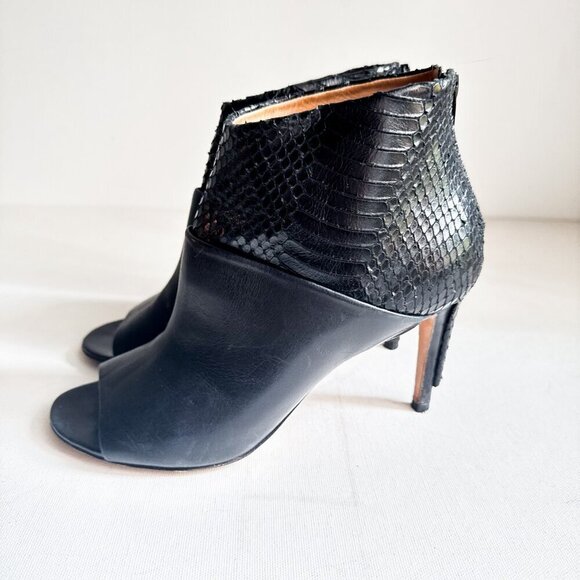 Maison Margiela Black Open toe Unique Booties 37 - Picture 3 of 14